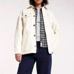 Alpine Design *NWT Women's Quilted Lined Chore Coat | Natural Khaki | M